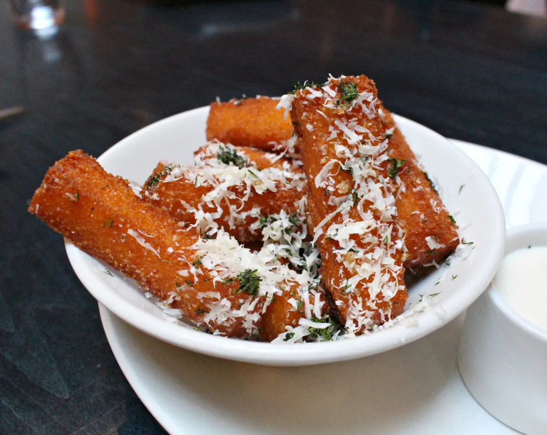 Nix signature dishes Cauliflower Tempura
Polenta Fries
Kabocha Squash Dumplings
